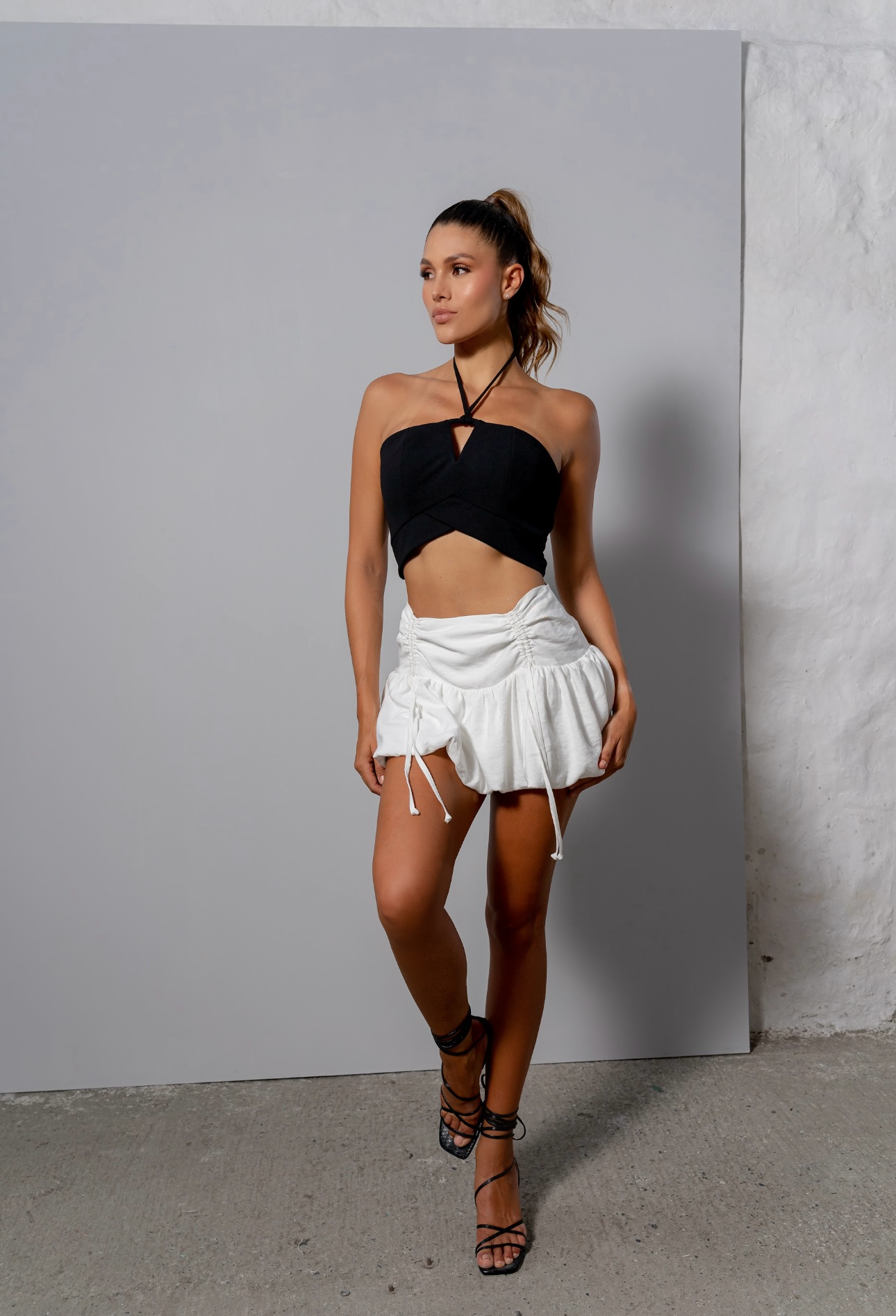 BALLOON MINI SKIRT